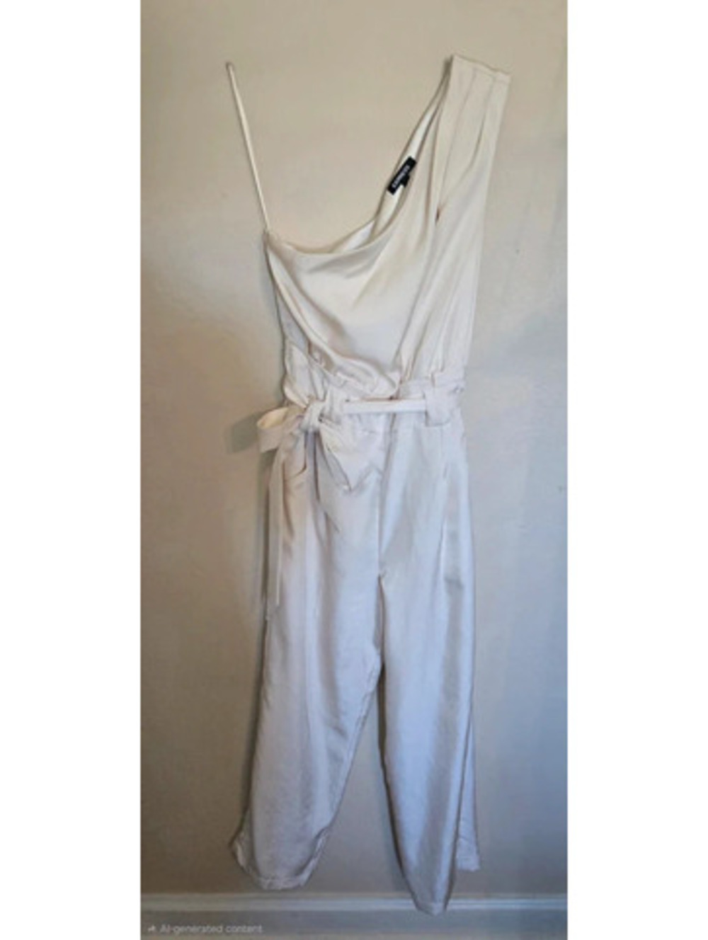 Express One shoulder jumpsuit